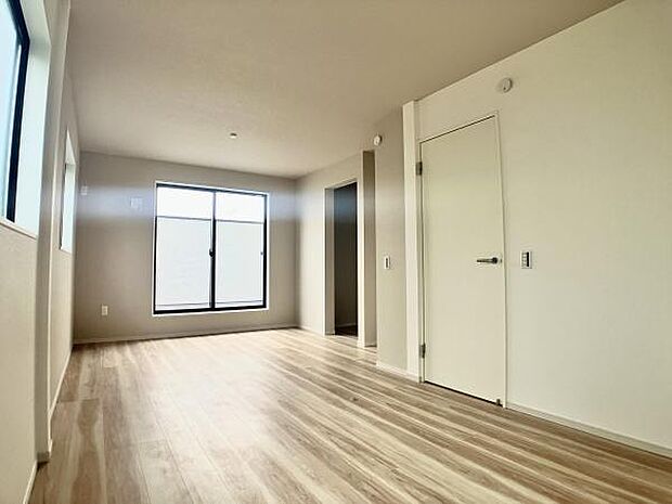 11帖以上の洋室は将来的に壁を作ることもできます。