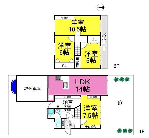 間取り：326000222262