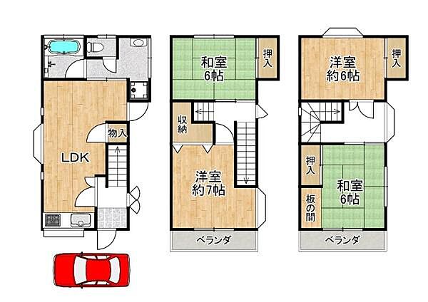 間取り：327002706081