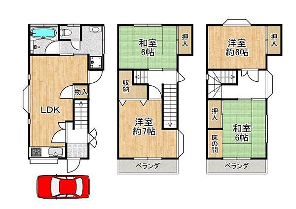 間取り：327002706081