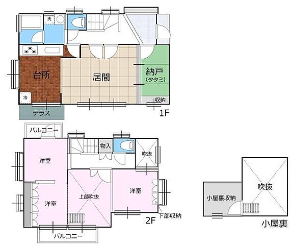 間取り 東村山市恩多町2丁目