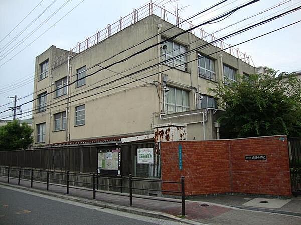 画像20:大阪市立瓜破中学校まで792m