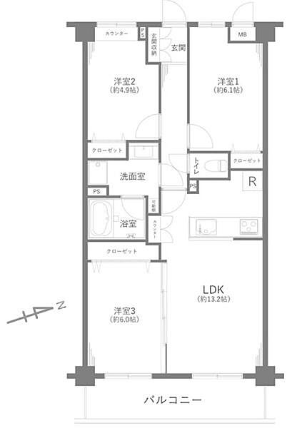 間取り：312001303886