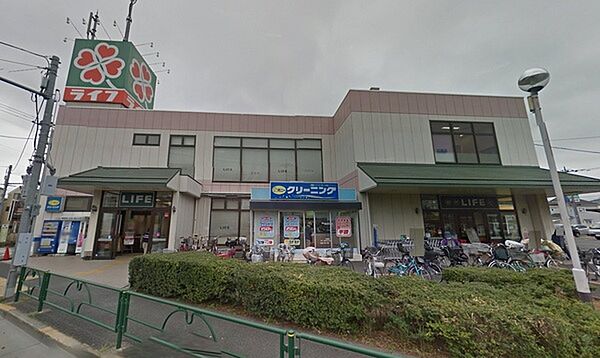 ライフ水元店まで1159m、9:30～24:00 （2階～21:00）、P112台、食料品・酒・日用品・手作りパン・医薬品・衣料品・クリーニング