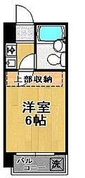 セレスト・パレ 1Kの間取図画像