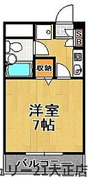 間取図画像 1K