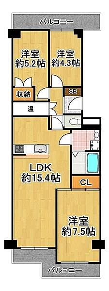 間取り：327001440230