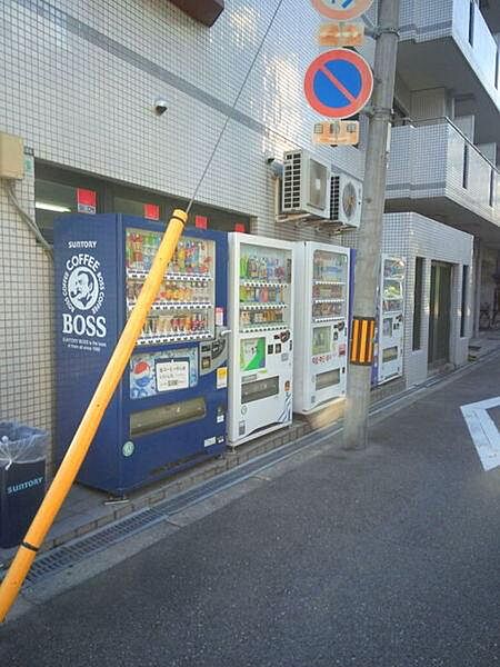 物件に自販機もありますよ！