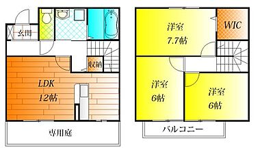 間取り：227104576507