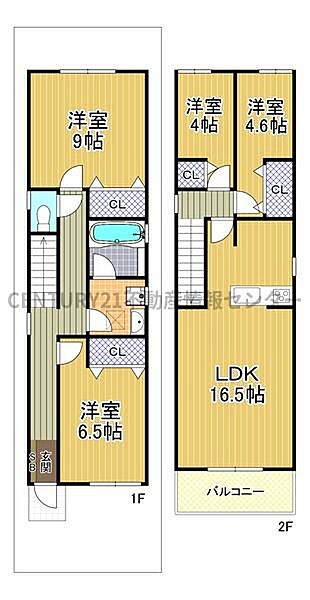 間取り：327001534980