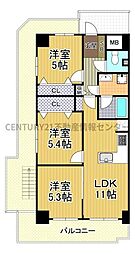 間取図画像 3LDK