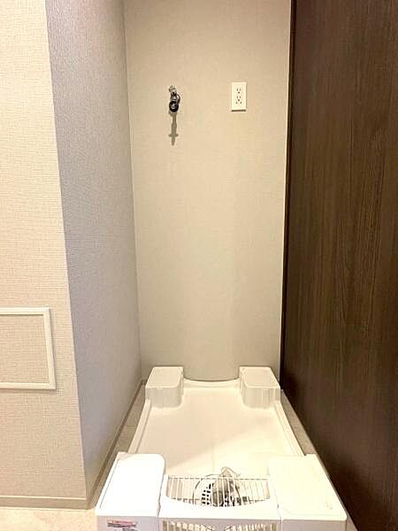 【洗面台・洗面所】洗濯機置き場（防水パン設置）