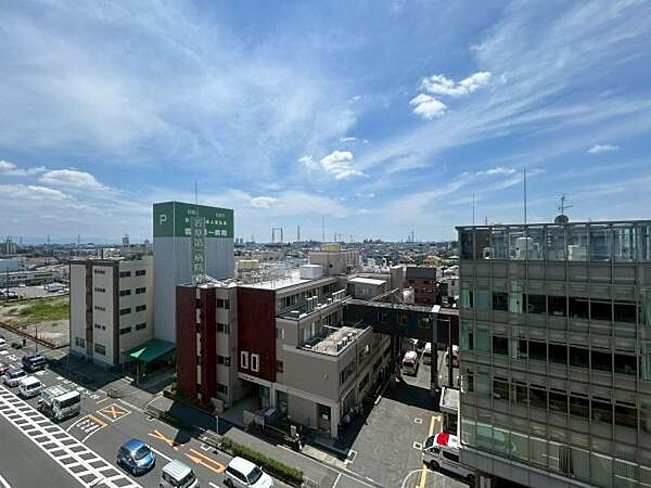 【現地からの眺望】バルコニーから見た眺めです。