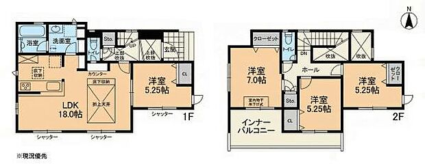1階に居室がある使い勝手の良い4LDK！将来の寝室や客間としても活用できる安心の間取りです♪さらに全居室南向きで、家族みんなが明るく快適に過ごせる住まいです！