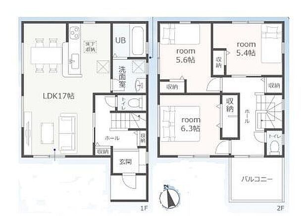 徒歩圏内に生活施設が揃っています！和地山公園、図書館の近隣で住環境もいいです！3LDK、2階建て、駐車場2台♪