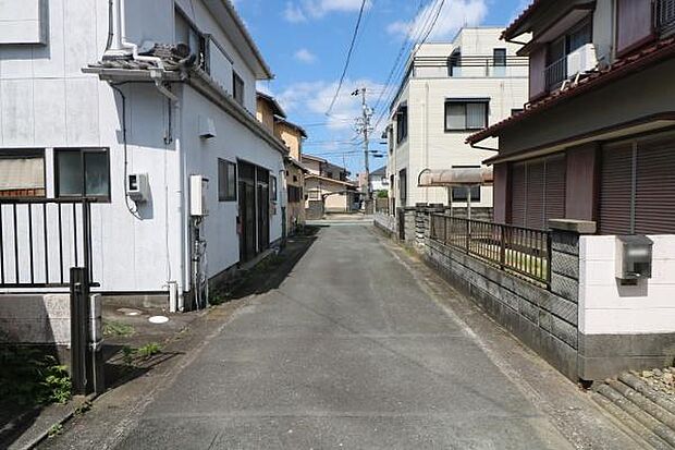前面道路の様子