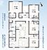 間取り：4LDK平家建て