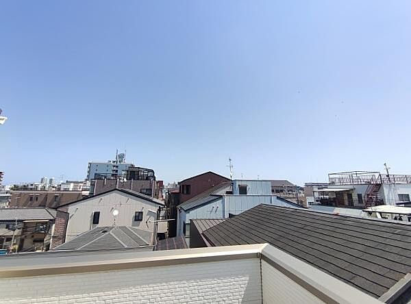バルコニーからの眺望！