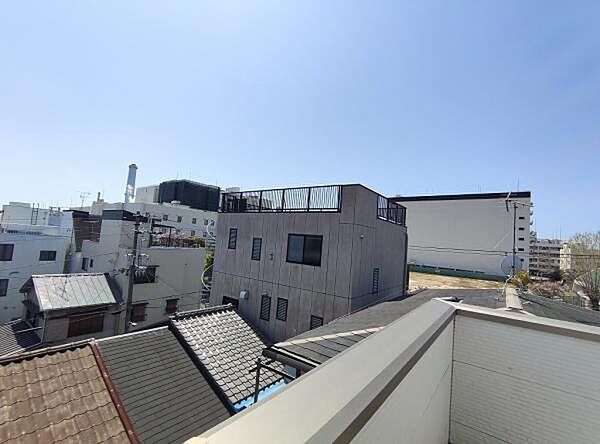 バルコニーからの眺望！