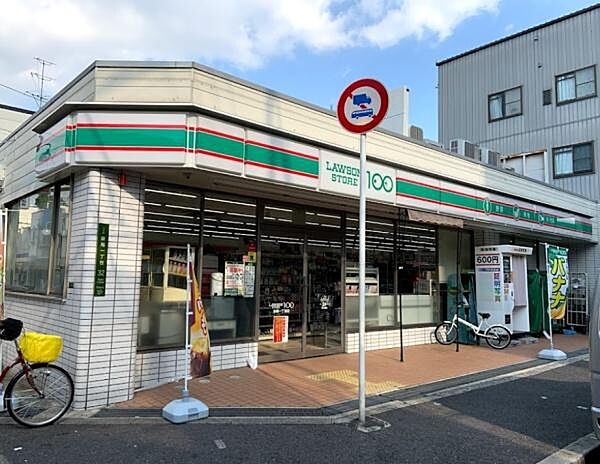 ローソンストア100泉尾一丁目店まで520m