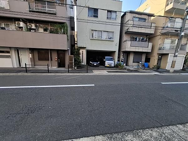 前面道路です！