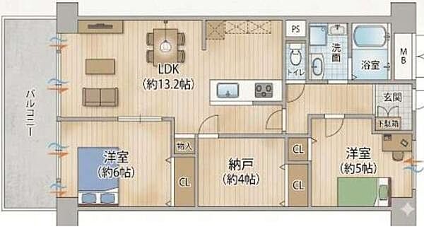 間取り：327002370955