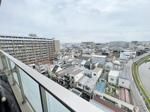 バルコニーからの眺望！