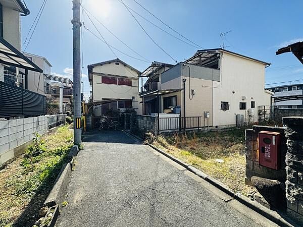 前道幅員約3メートルです！