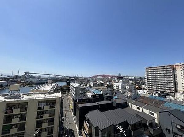 バルコニーからの眺望！