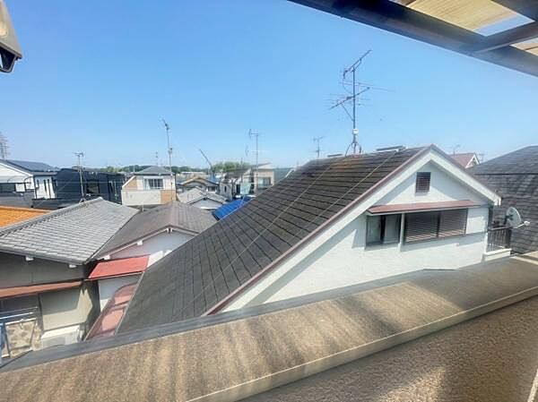 バルコニーからの眺望！