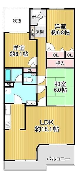 間取り：328000674036