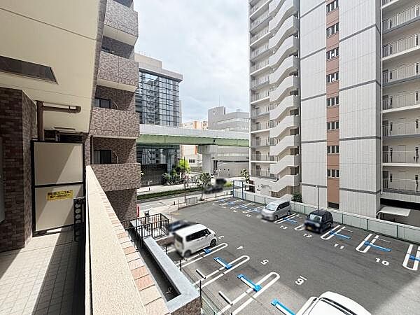 バルコニーからの眺望です！