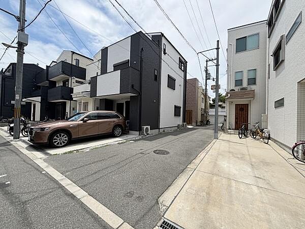 前面道路含む現地写真です！