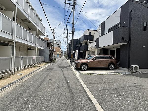 前面道路含む現地写真です！