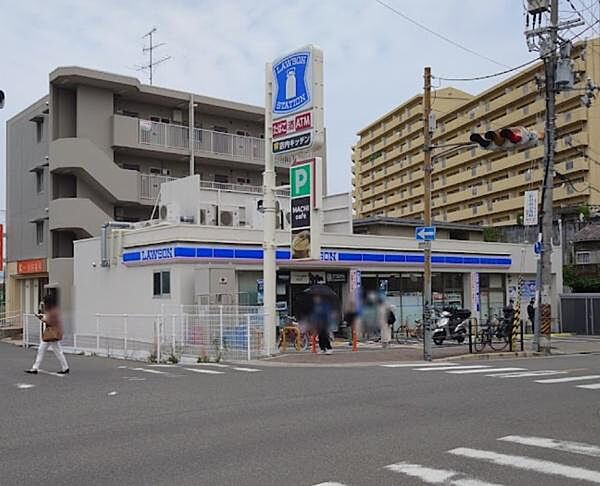 ローソン此花千鳥橋店まで542m