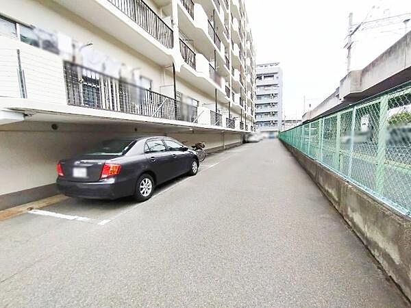 駐車場です！