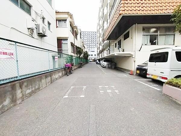 駐車場です！