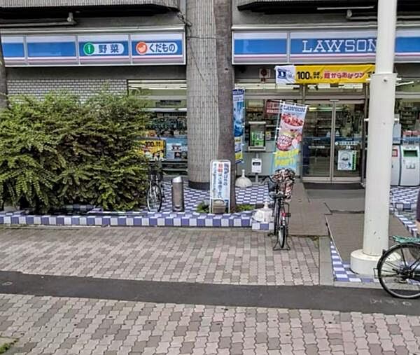 ローソン木川西店まで487m