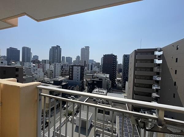 バルコニーからの眺望です！