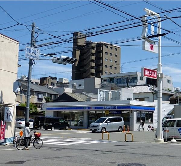 ローソン都島中通三丁目店まで253m