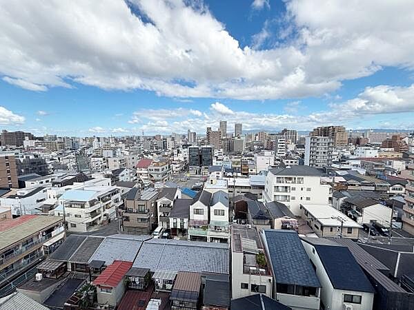 バルコニーからの眺望です！