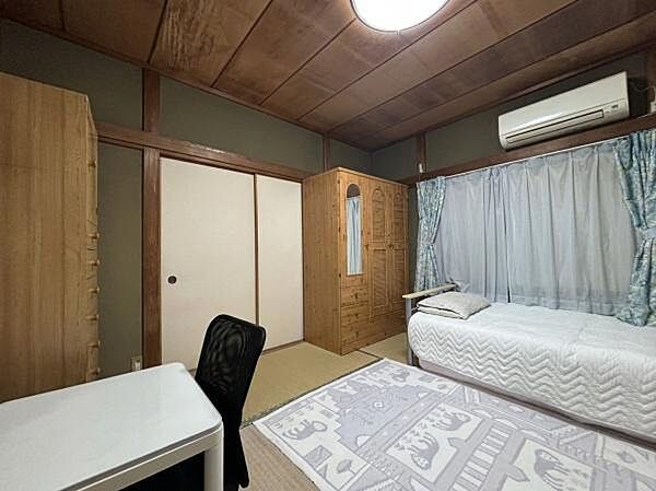 和室のお部屋です！※生成AIにより小物等撤去しております。