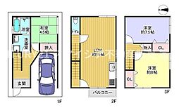 JR片町線(学研都市線) 藤阪駅 徒歩16分