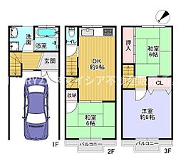 Osaka Metro谷町線 大日駅 バス16分 葛原下車 徒歩11分