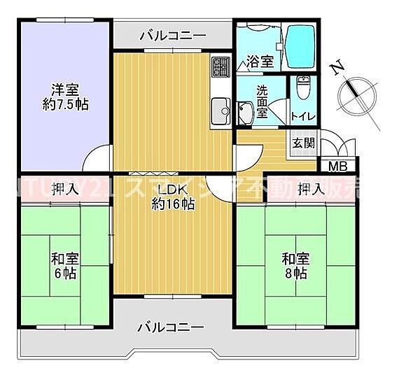 間取り：327002774547