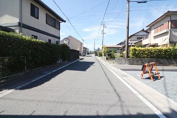 前面道路の様子