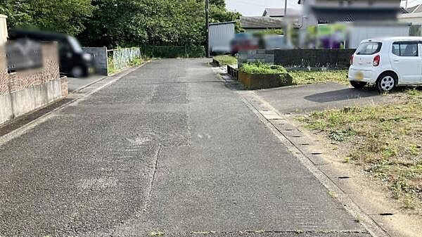 前面道路の様子！