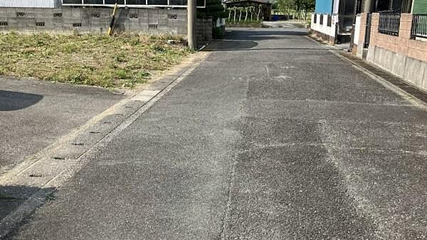 前面道路の様子！
