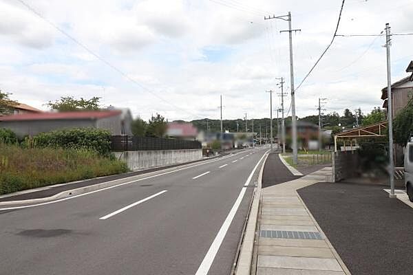 前面道路の様子