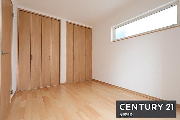 【　洋室　/　6帖　】居室はもちろん、ファミリークロークやテレワーク用などにも活用可能！クローゼット完備